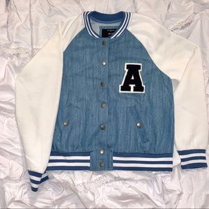 UNIQUE LETTERMAN TYPE JACKET